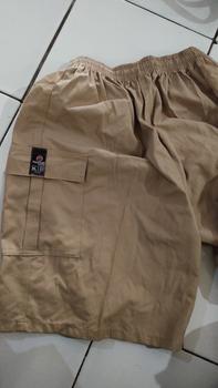 Product Review of Paket 5pcs Celana pendek Jumbo Pria Wanita Santai Sogo katun from Tokopedia customer review 0