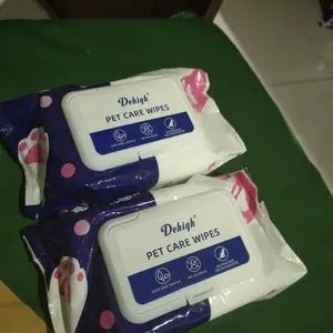 Pet Wipes Cat Dog Tissue Tisu Basah Pembersih Kucing Anjing Hewan