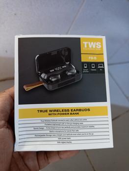 Product Review of [instan/cod] NEW VERSION - Earphone TWS F9 original anti air Bluetooth from Tokopedia customer review 0