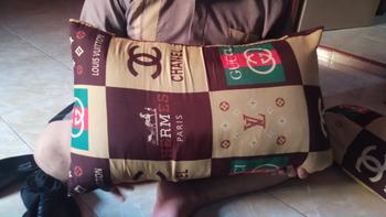 Product Review of Bantal dan Guling Harvest Hitam Jumbo Original Paket 1 Set from Tokopedia customer review 1