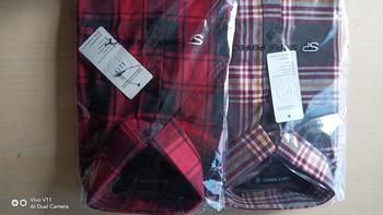 Product Review of Simple Perfect Baju Kemeja Chicago Pria Lengan Pendek Exclusive Premium Motif Kotak Katun Casual from Tokopedia customer review 2