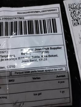 Product Review of Buah Asam Bangkok / Sweet Tamarind 500gr Manis Thailand Harga Grosir from Tokopedia customer review 1