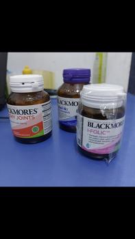 Product Review of BLACKMORES Healthy Joints 30 Tablet / Glucosamine Sulfate 1500 mg - HALAL BPOM Kalbe / Suplemen Kesehatan Sendi dan Tulang Rawan / Vitamin Glukosamin Sulfat / BLACKMORES Joint Comfort / Nyeri, Rematik, Sakit Pinggang, Hipertensi, Asam Urat from Tokopedia customer review 0