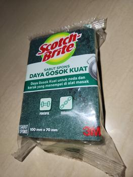 Product Review of SABUT SPON GOSOK 3 inchx3 inch IDT36N 3M / SPON CUCI PIRING from Tokopedia customer review 0