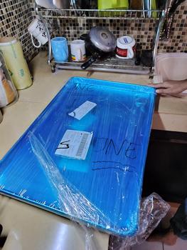 Product Review of LOYANG PRES TEBAL ALUMINIUM 40X60 CM TANPA SAMBUNGAN from Tokopedia customer review 0