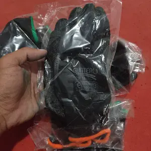 KENMASTER SARUNG TANGAN SAFETY LATEX GT3001 HITAM