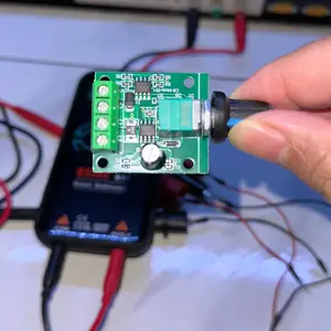 PWM Motor Speed Controller Dimmer DC Lampu LED Dan Kipas DC 1.8 - 15V 2A 30W
