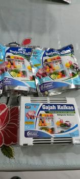 Product Review of Penghilang Bau Kulkas Cap Gajah Penghilang Bau Tak sedap Kulkas from Tokopedia customer review 0