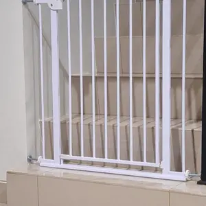 SKIDA Safety Gate Flat Step 75-85cm Pagar Pengaman Pagar Pintu Bayi
