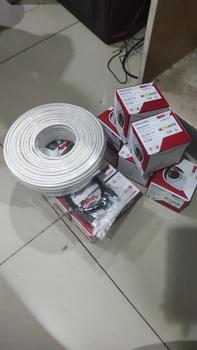 Product Review of PAKET CCTV HIKVISION COLORVU 5MP 8 CHANNEL 8 CAMERA TURBO HD COLORFULL from Tokopedia customer review 1