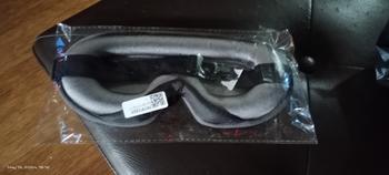 Product Review of Masker Tidur Penutup Mata 3D Travel Sleeping Mask Portable from Tokopedia customer review 1