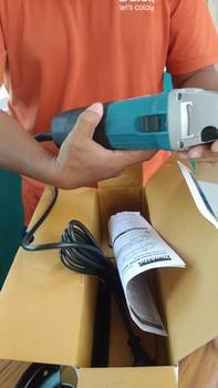 Product Review of Maktec MT90 MT 90 Ongkir 2kg Mesin Gerinda Tangan Maktec MT90 from Tokopedia customer review 0