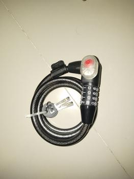 Product Review of Kunci Sepeda Polygon With Key Number & Light from Tokopedia customer review 1
