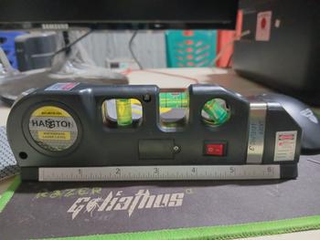 Product Review of WATERPASS LASER LEVEL PROHEX HASSTON 4610-101 from Tokopedia customer review 1