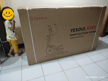 Product Review of Yesoul E30S Smart Elliptical Machine Alat Gym Fitness from Tokopedia customer review 1