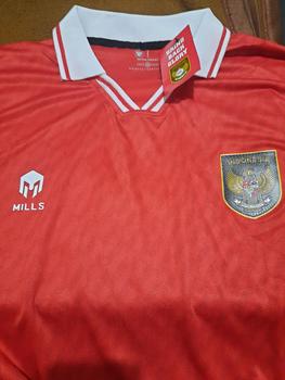 Product Review of JERSEY BAJU BOLA TIMNAS INDONESIA HOME GRADE ORI from Tokopedia customer review 1