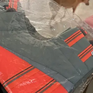Dog Life Jacket Anjing Reflective Size S M L