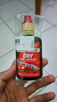 Product Review of Oli Pelumas Rantai Finish Line Teflon Plus Dry Lube from Tokopedia customer review 1