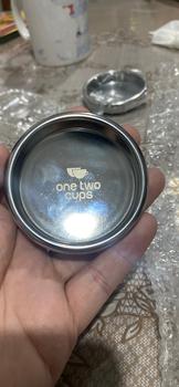 Product Review of One Two Cups Basket Blind Filter Portafilter Backflush Stainless Steel - Y582 from Tokopedia customer review 0