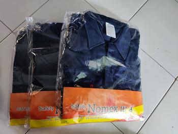 Product Review of BAJU ANTI API NOMEX IIIA / COVERALL NOMEX 3A ORIGINAL PROMO from Tokopedia customer review 0