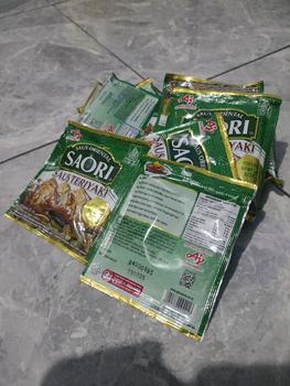 Product Review of SAORI® Saus Teriyaki Oriental Sachet 22ml (4 pcs) from Tokopedia customer review 0