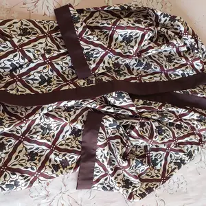 NEW Bathrobe Kimono Baju Tidur Spa Hotel Motif Batik Klasik Pria