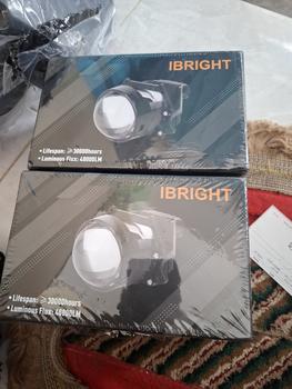 Product Review of IBRIGHT ZE 70 - Projector Biled 2.5inc Blue Lens ibright ze 70 High Low Putih plus kipas pendingin from Tokopedia customer review 2