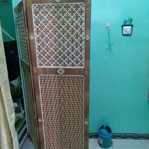 READY STOCK terlaris MURAH Sketsel Rotan, Sekat Penyekat Ruangan Minimalis Pembatas Partisi Kayu Sintetis Furniture Pintu
