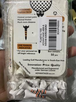 Product Review of Tee Plastic Advantage Abs 5 - 83Mm | Golf | Golf Tees from Tokopedia customer review 1