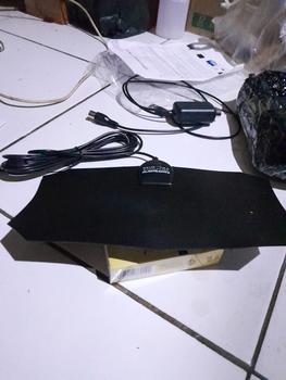 Product Review of ANTENA TV DIGITAL INDOOR DVB-T2 + SIGNAL BOOSTER AMPLIFER from Tokopedia customer review 0