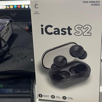 Product Review of iCast TWS S2 Headset Bluetooth 5.3 Earbuds True Wireless S2 from Tokopedia customer review 2