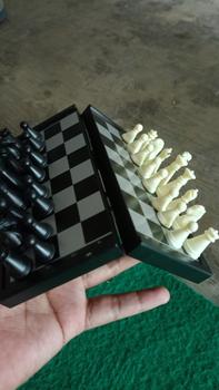 Product Review of Mainan Catur Magnetic Mini Board Game Portable - Ludo Magnetic Mini from Tokopedia customer review 1