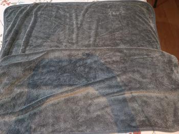 Product Review of WATER MAGNET DRYING TOWEL LAP PENGERING CUCI MOBIL TWISTED LOOP MICROFIBER 600 GSM SEKALI USAP KERING SANGAT MENYERAP AIR ANTI BARET HALUS TEBAL from Tokopedia customer review 0