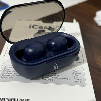 Product Review of iCast TWS S2 Headset Bluetooth 5.3 Earbuds True Wireless S2 from Tokopedia customer review 1
