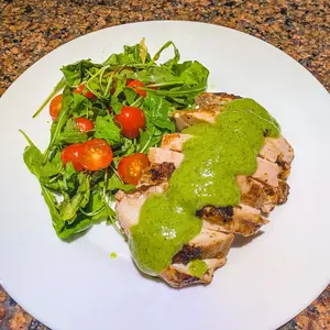 Jl - House Rub Chicken with Aji Verde Sauce Diet Friendly