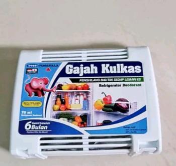 Product Review of Penghilang Bau Kulkas Cap Gajah Penghilang Bau Tak sedap Kulkas from Tokopedia customer review 0