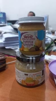 Product Review of Heinz Jar Baby Food  / Makanan Bayi Umur 6 bulan / Puree Baby from Tokopedia customer review 0
