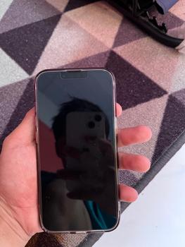 Product Review of Tempered Glass iPhone 14 Pro Max Plus Spigen Glas tR EZ Fit Full Clear from Tokopedia customer review 1