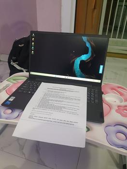Product Review of Lenovo V15 G3 i3-1215U 512GB SSD 8GB FHD IPS Win11+OHS - 8GB_STANDAR, TANPA_ANTIGORES from Tokopedia customer review 0