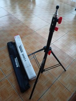 Product Review of TAKARA SPIRIT-1 Light Stand Lightstand Tripod Spirit 1 from Tokopedia customer review 1