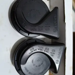 Bosch Klakson H3F Digital Fanfare (Keong) Black 12V Set - 0986AH0601