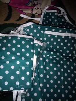 Product Review of Celemek TK Apron Masak Anak Kain Motif from Tokopedia customer review 0
