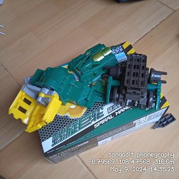 Product Review of break go ga non bandai spiral mangler merek xuan dou thunder machines from Tokopedia customer review 0