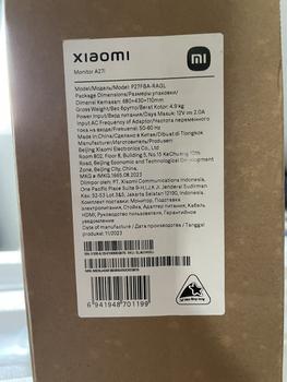 Product Review of Xiaomi Mi Monitor 27" A27i IPS 100Hz FHD HDMI 6Ms 1080p Garansi Resmi from Tokopedia customer review 3