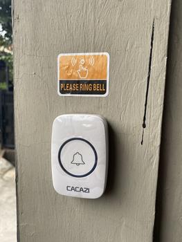 Product Review of Avvic x CACAZI Wireless DoorBell Waterproof 1 Receiver 2 Transmitter Baterai Bel Black Pintu White Kotak from Tokopedia customer review 0