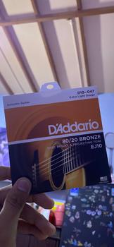 Product Review of D'Addario EJ10 10-47 senar gitar akustik ORIGINAL from Tokopedia customer review 0