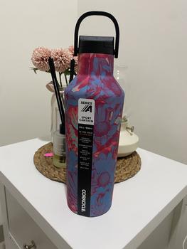 Product Review of Corkcicle 32oz Sport Canteen Series A Dopamine Floral from Tokopedia customer review 0