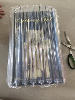 Product Review of BAKINDO Sendok Stainless Gold Silver Elegan / 6 Set Isi 24 Pcs Lengkap Dengan Rak Stainless from Tokopedia customer review 0