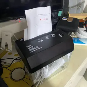 Mesin Penghancur Kertas Mini Paper Shredder with Letter Opener - SW501  Automatic Mini USB Paper Shredder with Letter Opener
