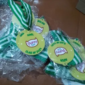 WELLEN PRINT - Cetak Medali Akrilik Wisuda Custom / Print Kalung Penghargaan Graduation Piagam Trofi